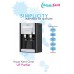 Aqua Kent Coral Table Top Hot Cold Normal Water Purifier  - Black Silver